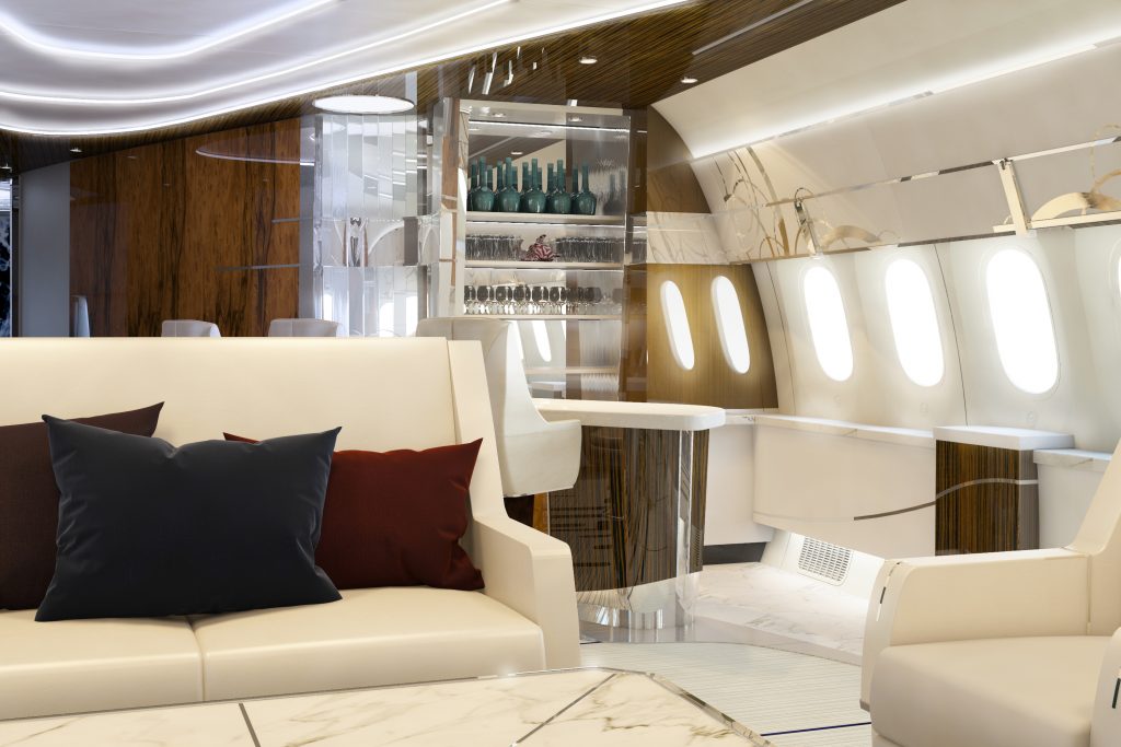 Greenpoint Technologies 787-9 VIP BBJ Azure | SBID Awards